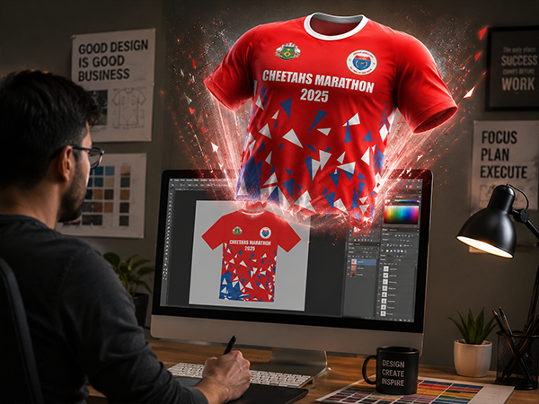 Custom Wear — shirts, shorts, tracksuits