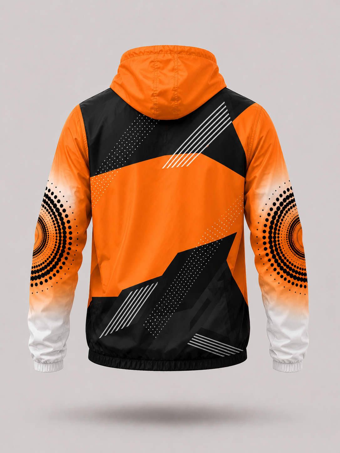 Fitness Hoodies back view