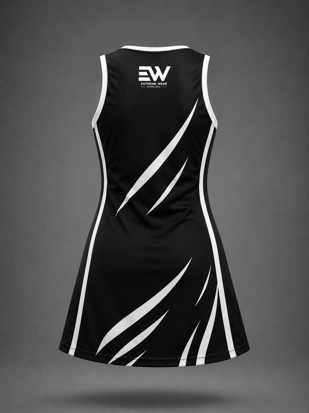 Netball Dresses back view