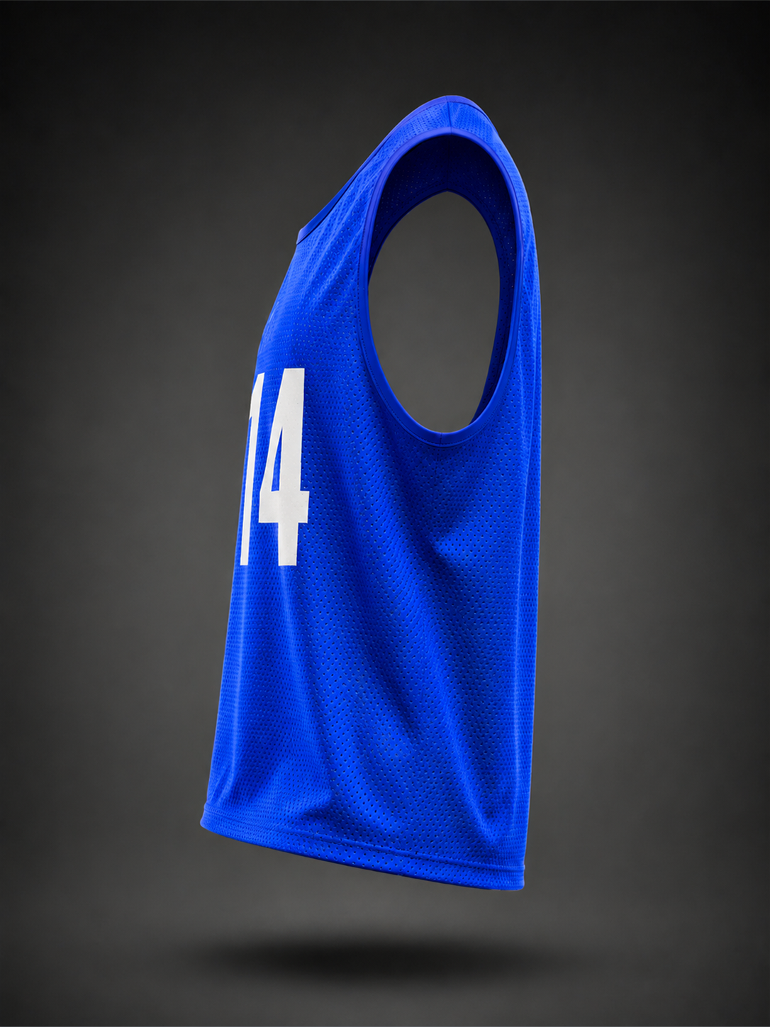 Soccer Bibs side view